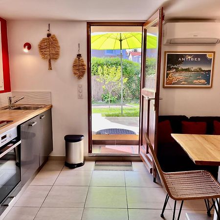 Appartement Deux Pieces Donnant Sur Un Jardin Antibes Eksteriør billede